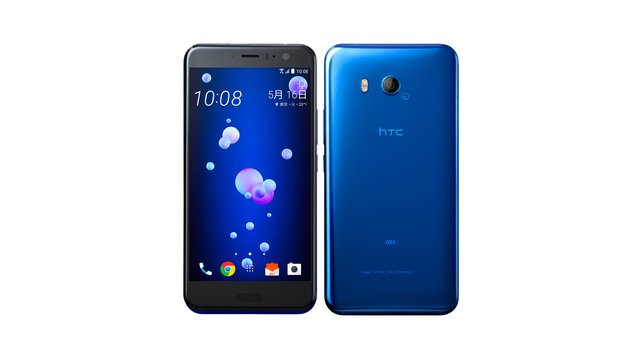 SIMフリー化済み htc U11 au版 HTV33 ブリリアントブラック