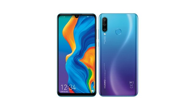 HUAWEI P30 lite SIMフリー ピーコックブルーの+