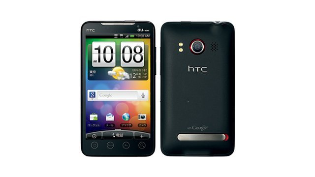 au htc EVO WiMAX ISW11HT